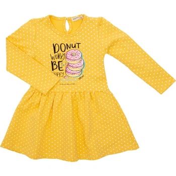 Плаття дитяче Breeze в горошок (16623-110G-yellow) Breeze 16623-110G-yellow 1060642