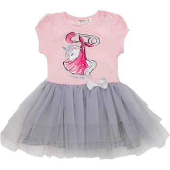 Плаття дитяче Breeze з единорогом (11882-74G-pink) Breeze 11882-74G-pink 1059952