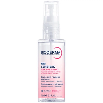 Спрей для лица против покраснений Bioderma Sensibio AR+ SOS Spray Soothing Anti-Redness Mist, 70 мл