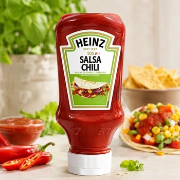 Соус Сальса Чілі Heinz Salsa Chili Sauce Хейнз пікантний Ідеально до Тортильї та закусок 220мл