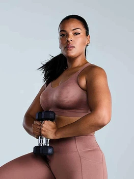 Спортивный топ женский Victoria's Secret VSX 440085840 36D Розовый (1160279560)