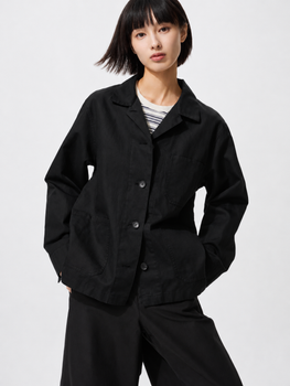 Піджак жіночий Uniqlo 169827245 L Чорний (1160310977)
