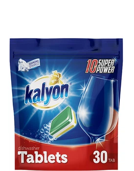 Капсулы для посудомоечных машин Kalyon Dishwasher Tablets 8698848002250 30 шт 5252759