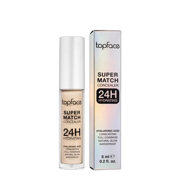 Консилер для обличчя Super Match Concealer 24H TopFace PT474 №006 Медовий, теплий, 6 мл