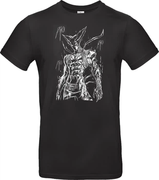 Футболка Чорний з принтом «Garou - One Punch Man» XL Чорний (I005843)