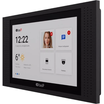Відеодомофон Bas-IP AT-07L black
