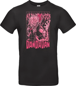 Футболка Чорний з принтом «okarun dandadan» S Чорний (I005469)