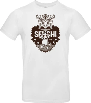 Футболка Білий з принтом «Dwarf And Mushroom Vintage» M Білий (I009335)