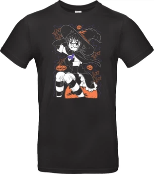 Футболка Чорний з принтом «Shizuku Murasaki Halloween - Hunter x Hunter» M Чорний (I006017)