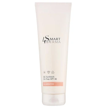 Антиоксидантный защитный крем OIL-FREE SPF-80 Smart4Derma Illumination QC Sunblock Oil-Free SPF 80 230мл