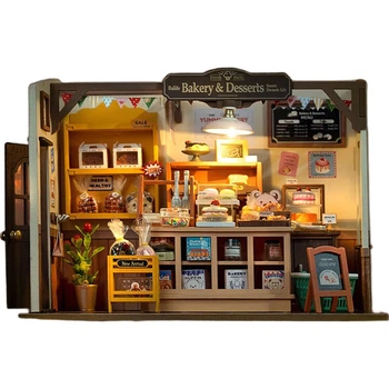 Конструктор Rolife DIY Dollhouse Пекарня для кукол
