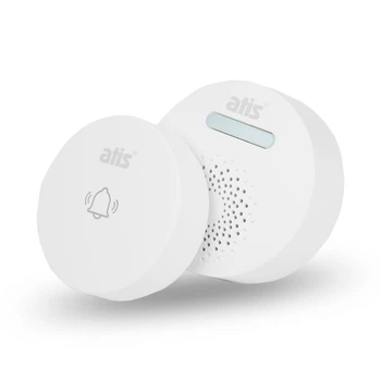 Бездротовий дверний дзвінок ATIS Doorbell AD300 з кнопкою