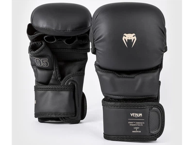 Рукавички для ММА VENUM Impact Evo Sparring MMA M чорний (6105)