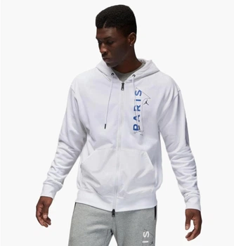 Кофта чоловіча Jordan Paris Saint-Germain XL Білий DN6150-100