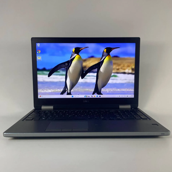 Ноутбук Б-класс Dell Precision 7540 / 15.6" (1920x1080) IPS / Intel Core i5-9400H (4 (8) ядра по 2.5 - 4.3 GHz) / 16 GB DDR4 / 256 GB SSD / Intel UHD Graphics 630 / TouchID / WebCam б/у + Подарок Беспроводная мышь / USB