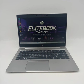Ультрабук Б-класс HP Elitebook 745 G5 / 14" (1920x1080) IPS / AMD Ryzen 7 Pro 2700U (4 (8) ядра по 2.2 - 3.8 GHz) / 16 GB DDR4 / 256 GB SSD / AMD Radeon Vega 10 Graphics / WebCam б/у