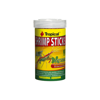 Корм Tropical Shrimp Sticks для креветок и раков палочки 55 г/ 100 мл