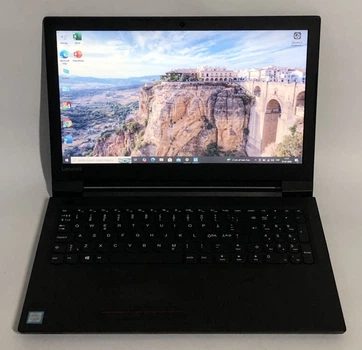 Ноутбук Б-класс Lenovo IdeaPad V110-15ISK / 15.6" (1366x768) TN / Intel Core i5-6200U (2 (4) ядра по 2.3 - 2.8 GHz) / 8 GB DDR4 / 128 GB SSD / Intel HD Graphics 520 / WebCam / DVD-ROM / Win 10 Pro б/у + Подарок Флеш-накопитель Kingston 64 ГБ