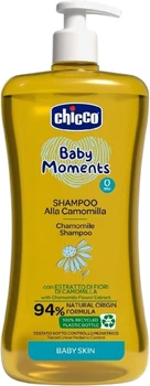 Шампунь детский Chicco Baby Moments с Ромашкой 500 мл (8058664191994)