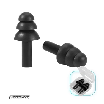 Беруші силіконові EasyFit для сну та захисту чорні