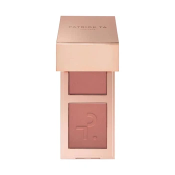 Палетка румʼян Patrick Ta Major Double-Take Creme & Powder Blush Duo (She's Seductive) 4.2 g Mini