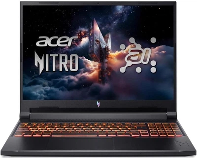 Ноутбук Acer Nitro V 16 AI ANV16-42-R50J Obsidian Black (NH.U1FEU.004)