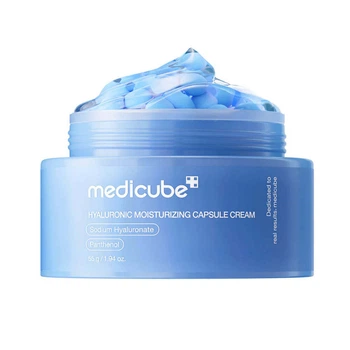 Увлажняющий капсульный крем с пантенолом Medicube Hyaluronic Moisturizing Capsule Cream 55 мл