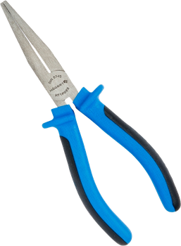 Плоскогубцы удлиненные прямые Hoegert HT1P026 CrV 160 мм (16020300630)