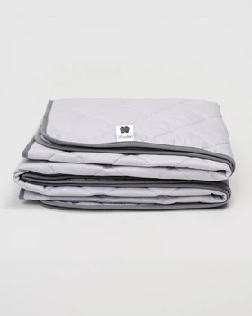 Ковдра Merino Поплін Літня Світло Сіра - 240х200. Розмір 240x200