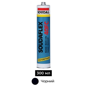Герметик полиуретановый 300 мл черный (3шт.) [000020000000072003] SOUDAFLEX 40 Soudal