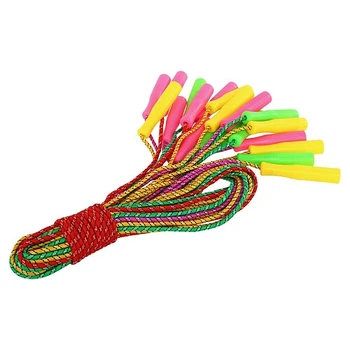 Скакалка детская с PL жгутом SP-Sport FI-4919 -10шт l-2,5м d-5мм Разные цвета