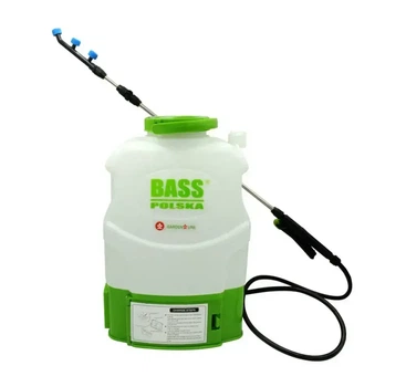 Акумуляторний обприскувач Bass Polska 20 л 12 В 8 А·год для дезінфекції та саду (8620)