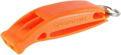 Свисток Lifesystems Safety Whistle аварийный для подачи сигнала бедствия, работает во влажной среде 108 dB со шнурком