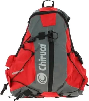 Рюкзак Chiruca Mochila 11 спортивний 11 л для лісу та трейлранінгу з ручкою і стяжками Red/Grey