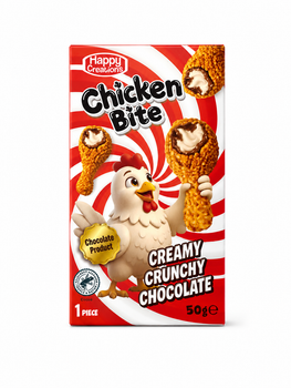 Шоколадка Happy Creations Chicken Bite в виде куриной ножки 50 г