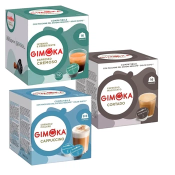 Набор кофе в капсулах 3 вида Gimoka Dolce Gusto Микс 1 48 шт