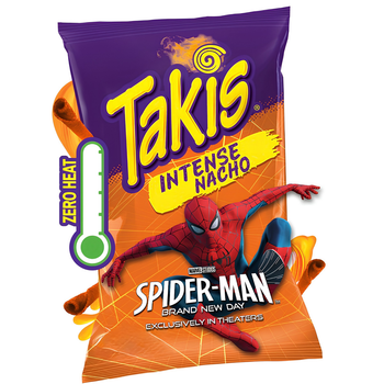 Чипсы Takis Intense Nacho Spider Man Brand New Day 90 г