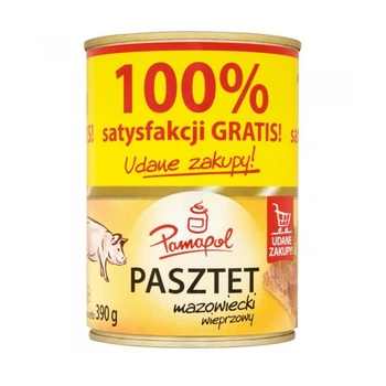 Паштет Pamapol свинина 390г