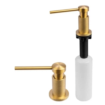 Дозатор моющих средств Gunter&Hauer SOAP DISPENSER Steel Gold