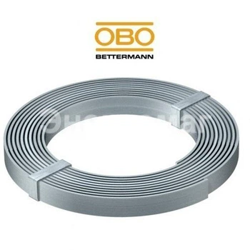 Проводник плоский OBO bettermann 40x4 мм оцинкованная сталь 40 м