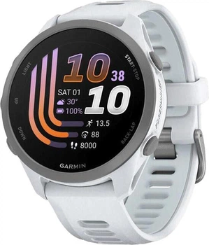 Смарт-часы Garmin Forerunner 170 Whitestone with Whitestone/Cloud Blue Band (010-03920-01)