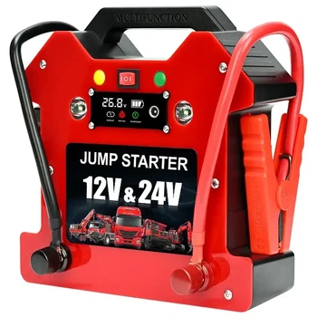 Бустер Maxcellent K180 12V/24V LiFePO4 36000mAh, 4000A, пусковое устройство для авто, грузовиков, бусов и спецтехники