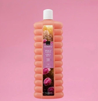 Пена для ванны Avon Senses «Романтический рассвет» с ароматом розы, ириса и амбры 1000 мл