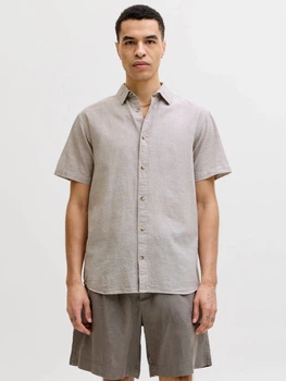 Рубашка повседневная JACK & JONES 11264550 Бежевый M JNJ899