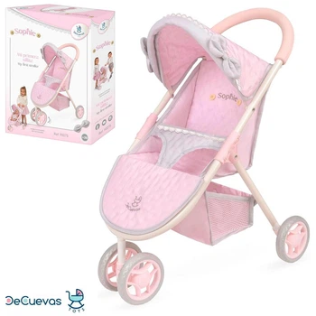 Коляска для кукол прогулочная DeCuevas Sophie 90275 с корзиной