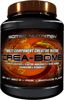 Креатин Scitec Nutrition Crea-Bomb (660 г, pink lemonade)