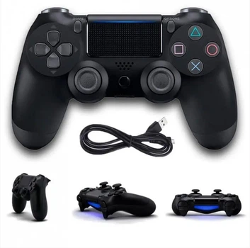 Бездротовий джойстик - геймпад для PS4 c повним функціоналом Чорний