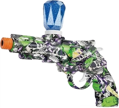 Пістолет TOYS Pawel Wojda Blasting Launch Revolver для гелевих кульок Зелений 00213 (5907187900213)