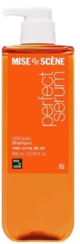 Шампунь‑сыворотка Mise En Scene Perfect Serum Shampoo 7 масел укрепляющий 680 мл (8809803548472)