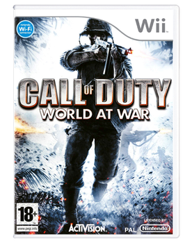Игра Nintendo Wii Call of Duty: World at War Europe Английская Версия Б/У